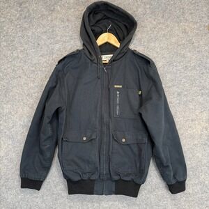 VTG Grenade Gloves Military Work Utility Jacket Mens Medium Ribbed‎ Cuffs RARE